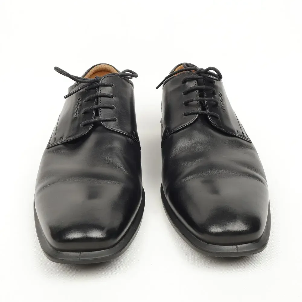 Ecco Mens EU46 US 12-12.5 46P631524239470 Derby Oxford Plain Toe Dress Shoes